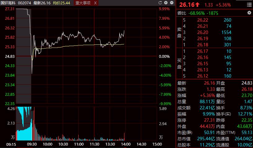 半导体@国轩高科还有机会吗？