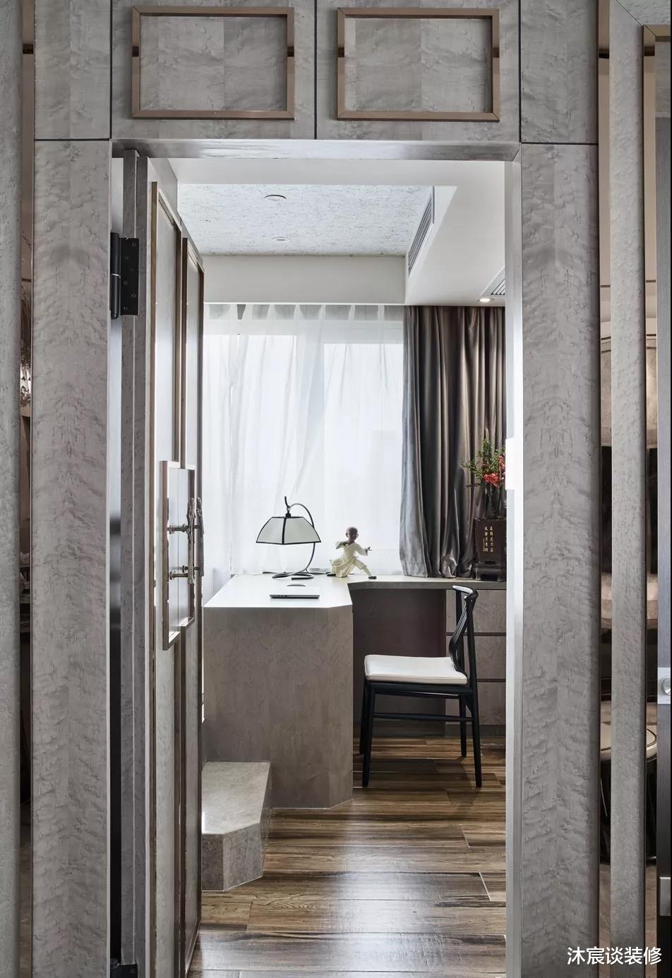 |一家四口新房，新中式搭配现代轻奢元素，室内惊艳无比，很上档次