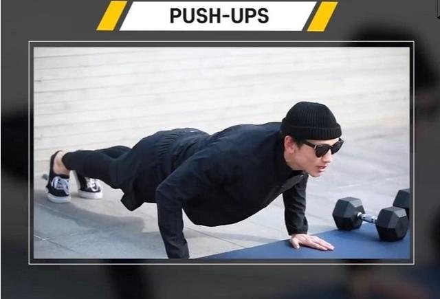 哑铃：38岁亚洲舞王RAIN教你用8个动作循环练出一身结实肌肉！