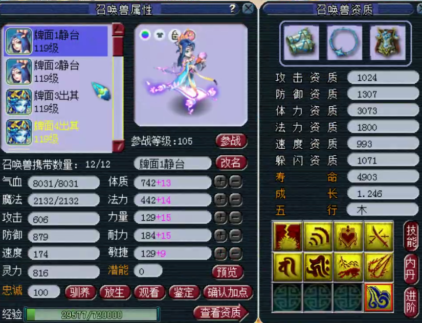 普陀山|梦幻西游：神威顶级普陀，无级别六特技，每一只宝宝都充满故事！