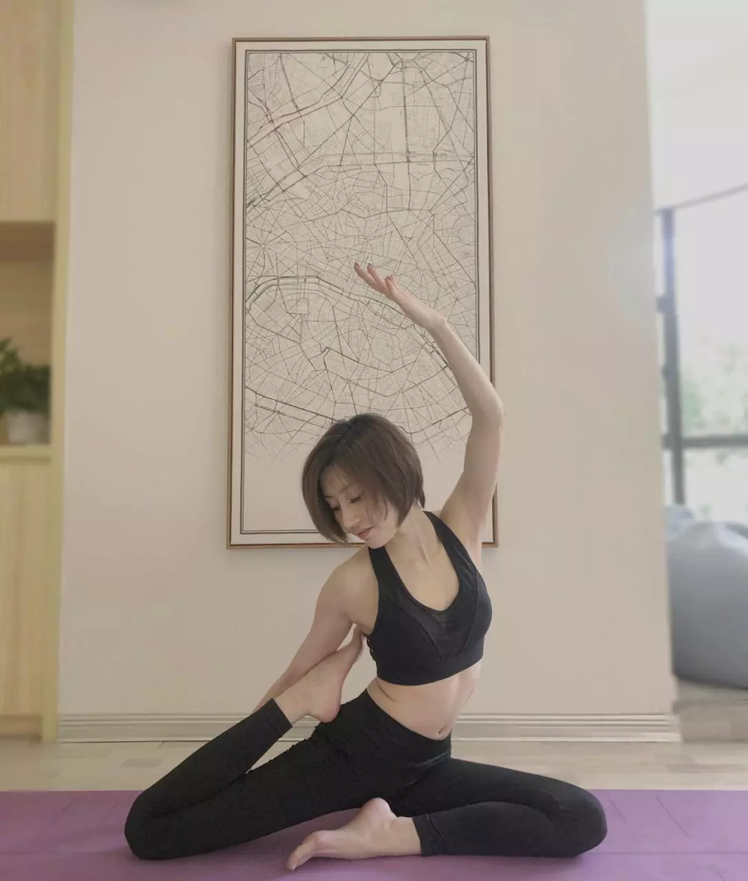 「」瑜伽没那么简单，好多人做不到这种动作