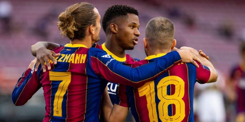 巴塞罗那|西甲第3轮——梅西技惊四座，巴萨绝处逢生