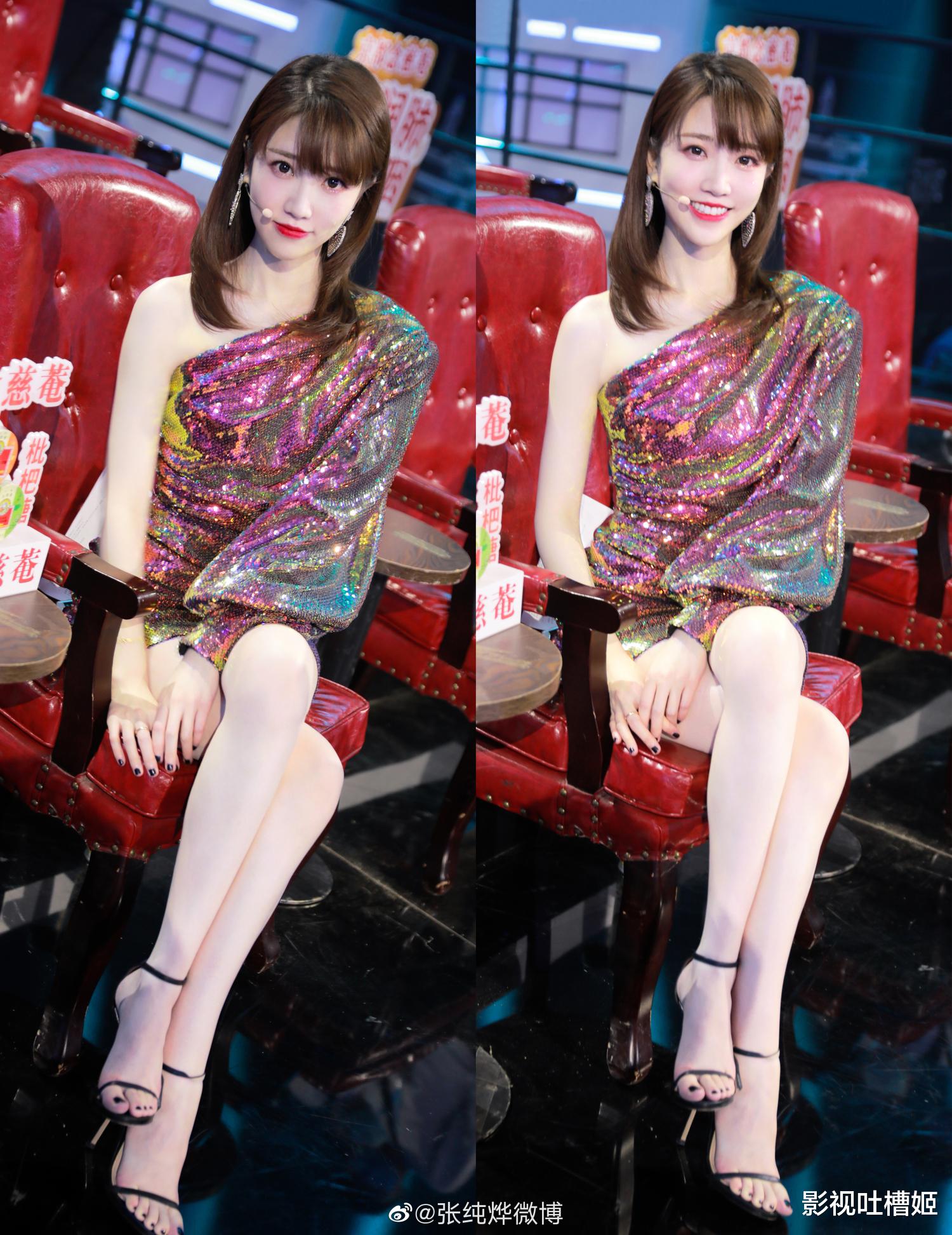 张纯烨|霸屏黄金档！美女主持张纯烨成《蒙面唱将猜猜猜》标配！