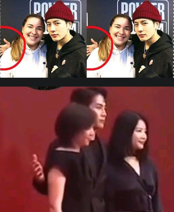 李沁|李沁被曝新恋情？《跑男》被王嘉尔一把搂住，发文疑暗藏甜蜜