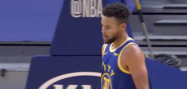 勇士队|6中1+3中0连续打铁！库里低迷，乔治3中0快船仍领先，勇士队被动