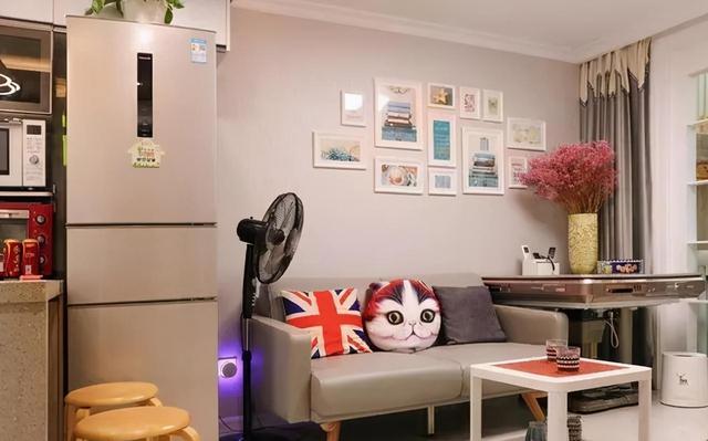 |60平小两居，开放式设计宽敞实用，精致的家居提升颜值，真漂亮！