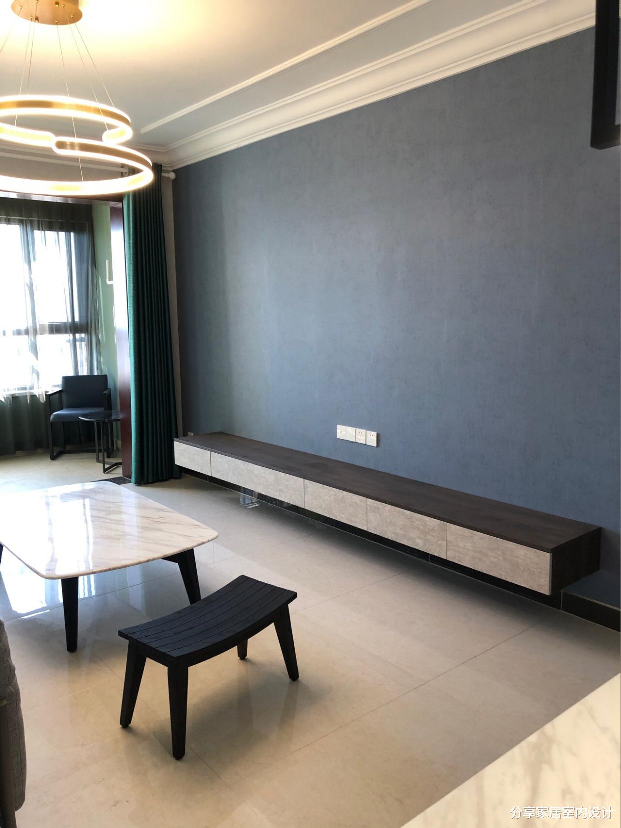 ##改造后的恒大精装房,第一次见就很喜欢,贴墙布很有档次,晒晒!