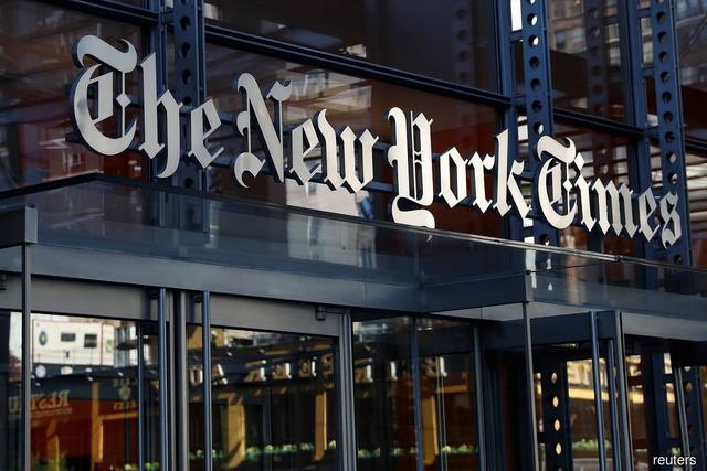 |二季度网上用户大增，《纽约时报》实现有史以来第一次线上收入高于印刷收入