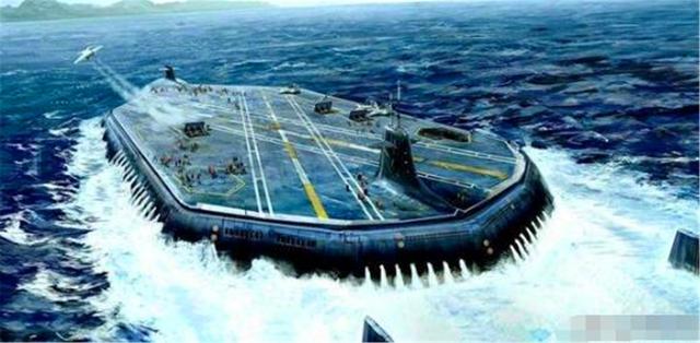 「吨位」中国交付一艘海上巨无霸，吨位超过6艘航母，几十枚导弹都打不沉