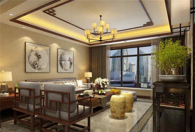 ##谁不喜欢这样的中式装修！123㎡两厅四室，高颜值太牛