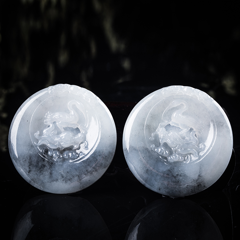 翡翠|如水墨画般的乌鸡种翡翠，你真的懂吗？