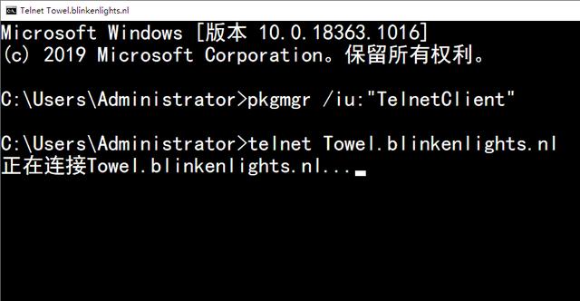 |看完赶紧试一试，cmd命令怎么能播放字符版「星战」？