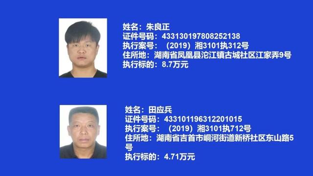 [湖南]湖南又一批失信被执行人被曝光