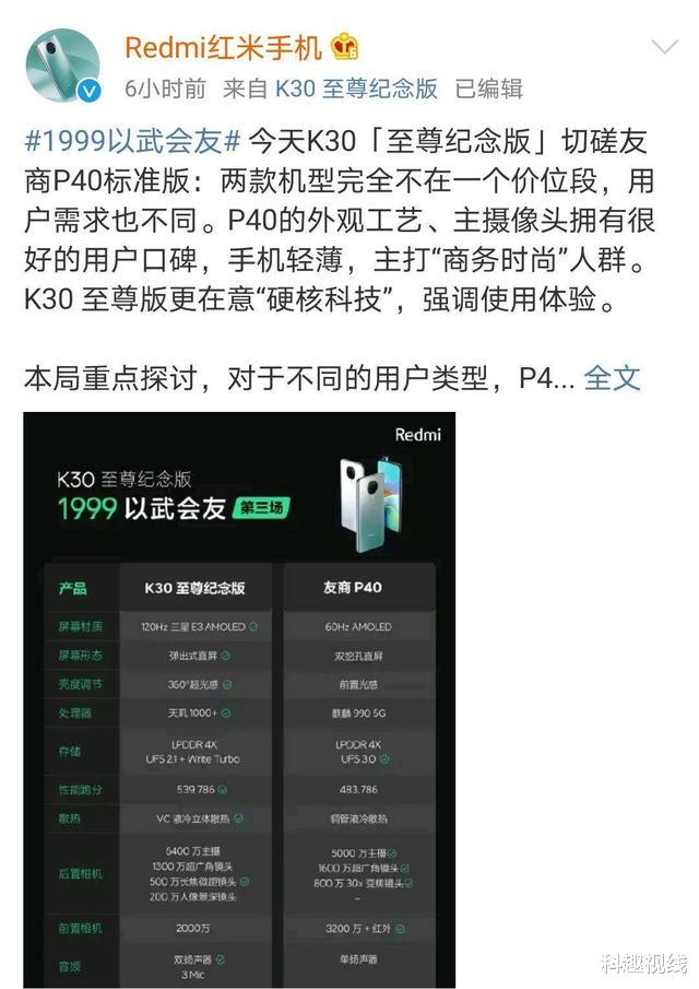 红米手机|1999元红米又赢了，120Hz+4500mAh+天玑1000+，碾压对手！