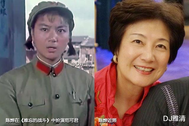 难忘的战斗▲44年后，《难忘的战斗》演员今昔照，男神达式常明显老了，账房先生已去世