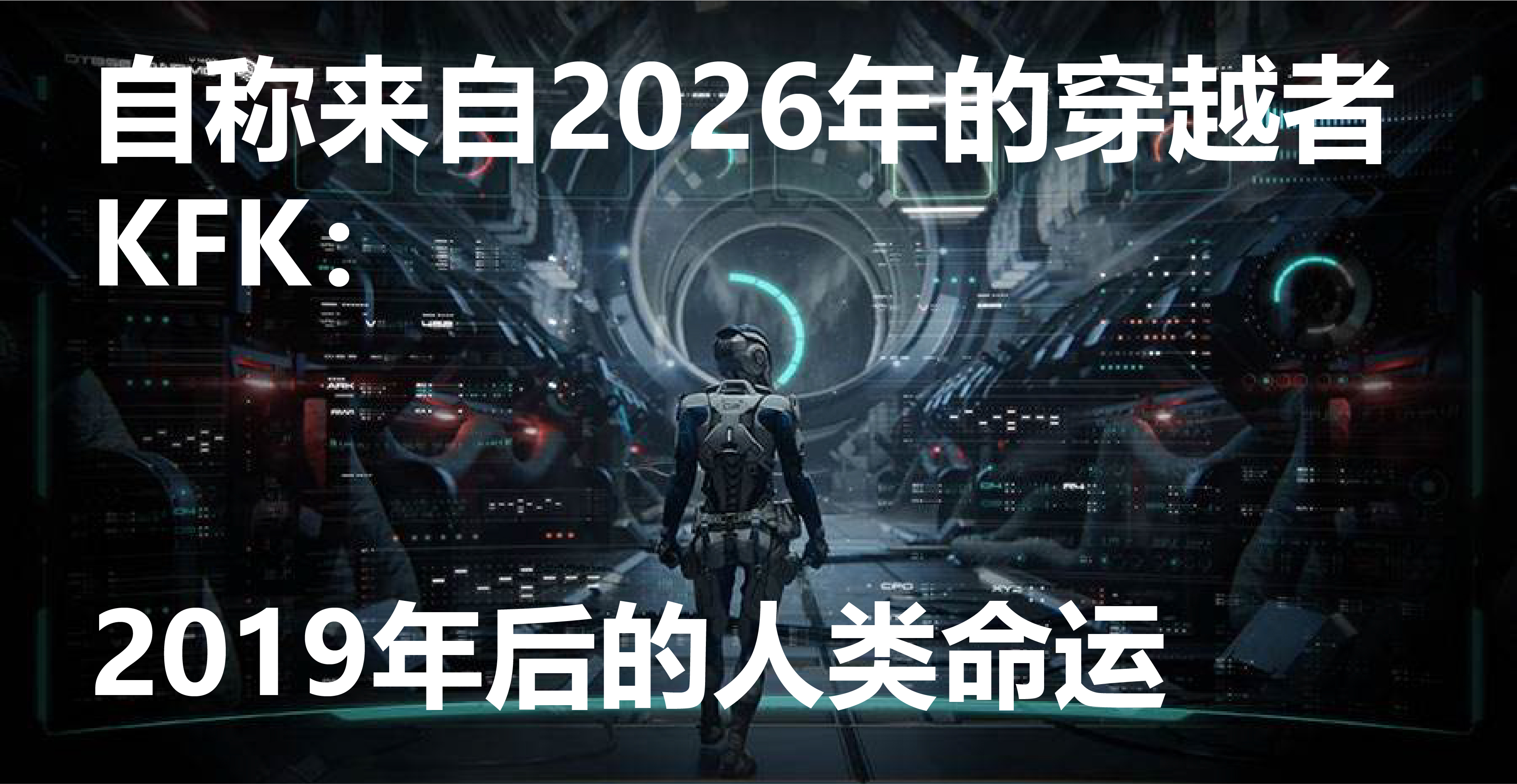 |“未来人KFK”从2062年时间穿越,留下预言,人类命运或被揭开?