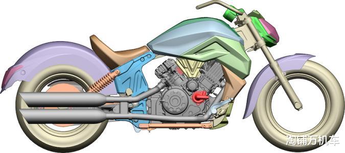 杜卡迪|又一款国产“大魔鬼”要来 摩瑞900cc水冷V缸巡航
