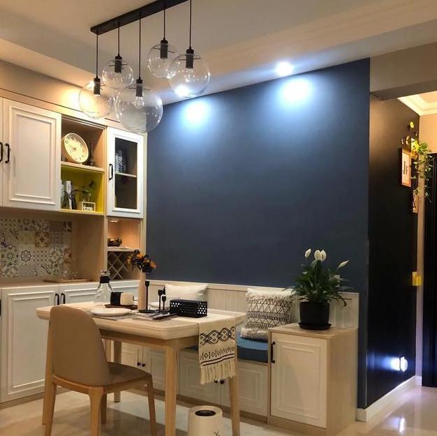 ##奋斗了5年，终于入住82平米的新房，卡座式餐桌真实用，晒晒