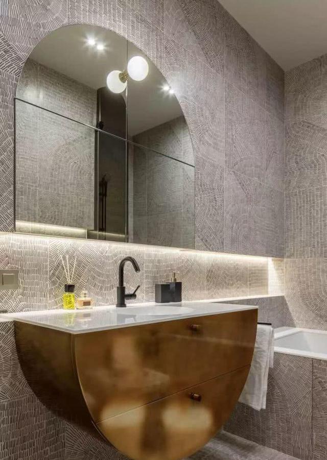 一个漂亮的洗漱台，惊艳整个家！