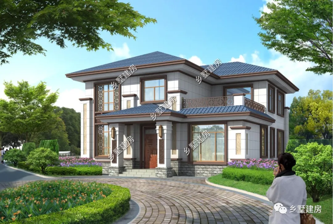 |10套：现在回农村自建房，越来越多的人选择二层小别墅