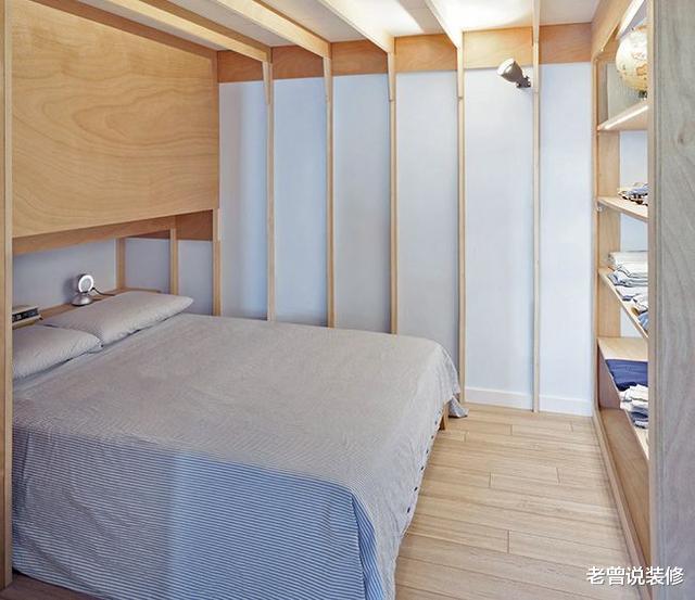 【】小户型空间不够用？照她家这么装，33㎡装成两间房，还有宽敞客厅