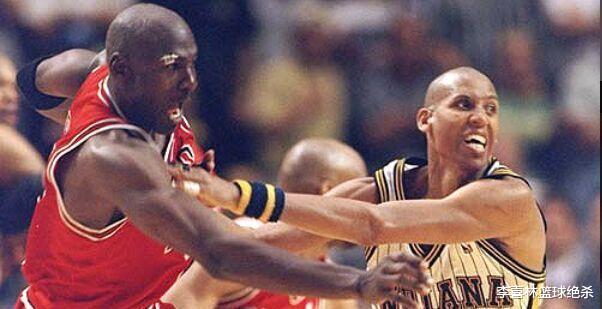 [迈克尔·乔丹]乔丹满场追打米勒却被裁判放过，一记老拳太狠辣，神射手记恨27年