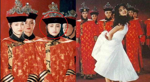 王祖贤|王祖贤30年前在故宫拍广告，谁注意到后面的群演？今成当红女星