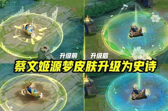 蔡文姬■下周二皮肤商店更新，88碎片别乱花，云中君源梦上线，60给蔡文姬