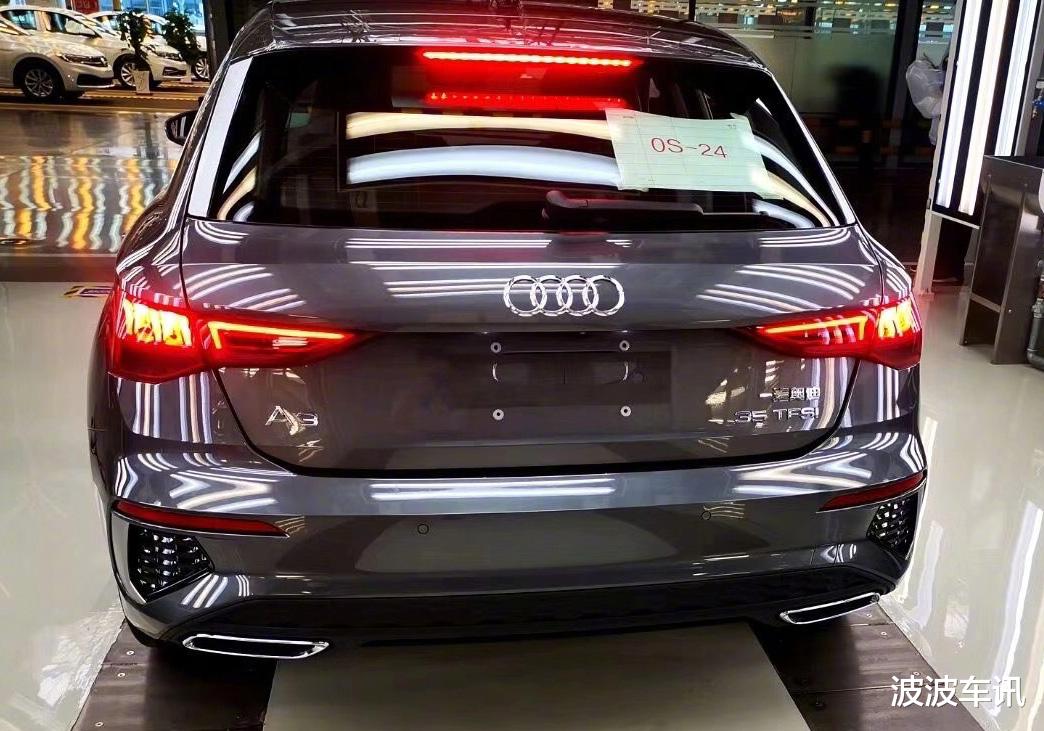 奥迪A3|全新一汽奥迪A3 Sportback将于9月9日下线，外观非常时尚并且凌厉