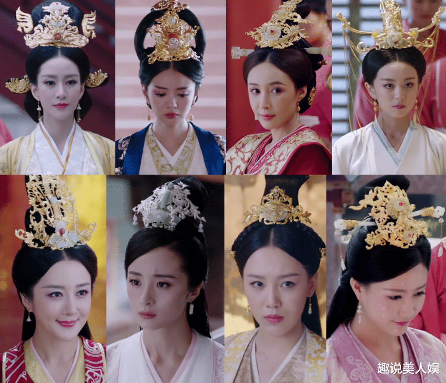 扶摇|这些古装剧从女一到女配个个戴发冠，香蜜扶摇上榜，美人心计夺冠