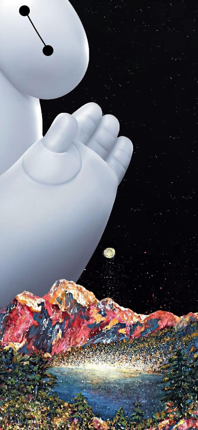 手机壁纸@左上角挖孔手机壁纸推荐，总有适合你的一款