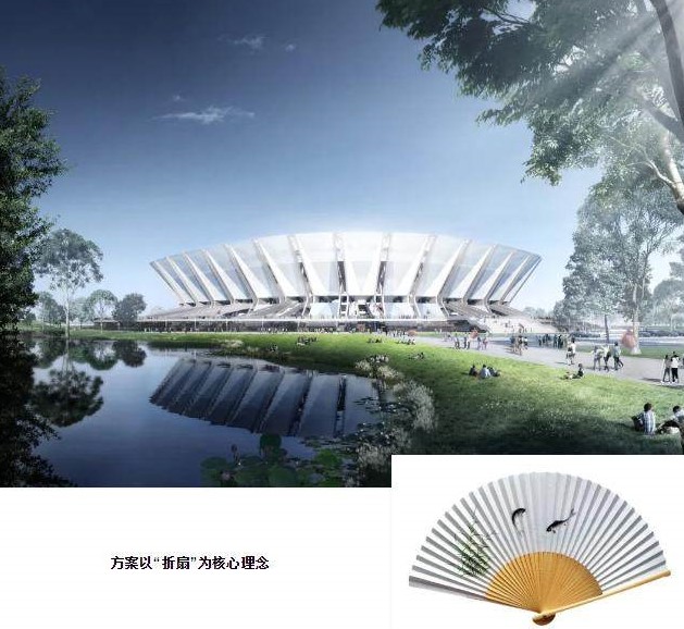 广州恒大■都是中国风!恒大“莲花”遇上对手,江苏“折扇”足球场闪耀登场