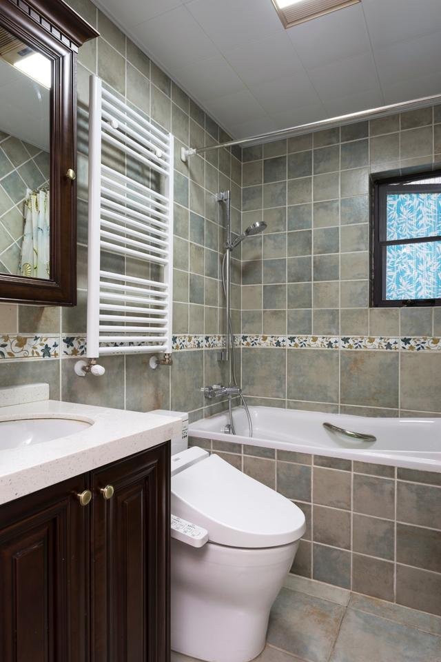 在上海买的新家，110㎡美式，朋友说一看我的小鼓凳就萌翻了！