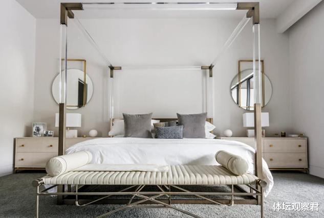 『詹姆斯·哈登』哈登休城1579平豪宅曝光!3层8卧7卫,网友直呼:唯独少篮球场