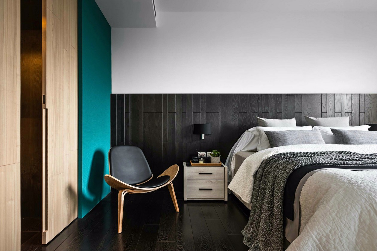 |简洁无华的家具 佐以温润的木作肌理点缀 纯净、简洁