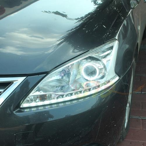 led灯|汽车上可以把卤素大灯换成LED灯泡吗?