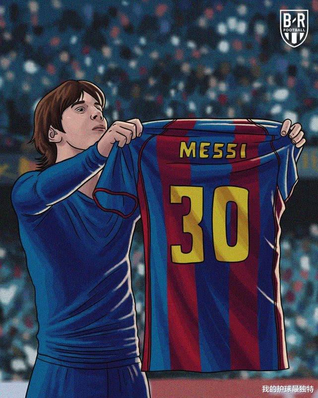 梅西@1小时208万次播放！梅西发文感慨巴萨首球15年：时光飞逝 拥抱所有人