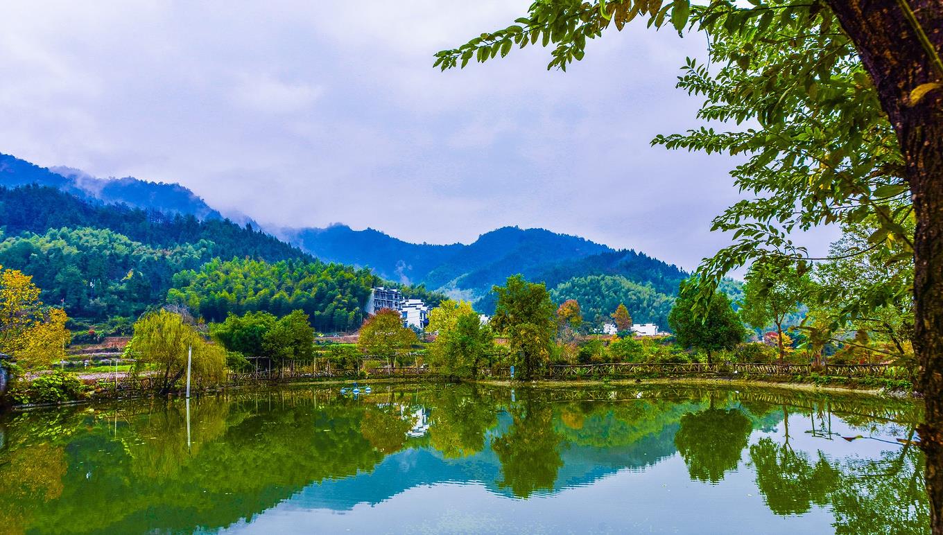 宏村|距宏村不到3公里,隐藏这般绝美山村,诠释了世外桃源的定义!