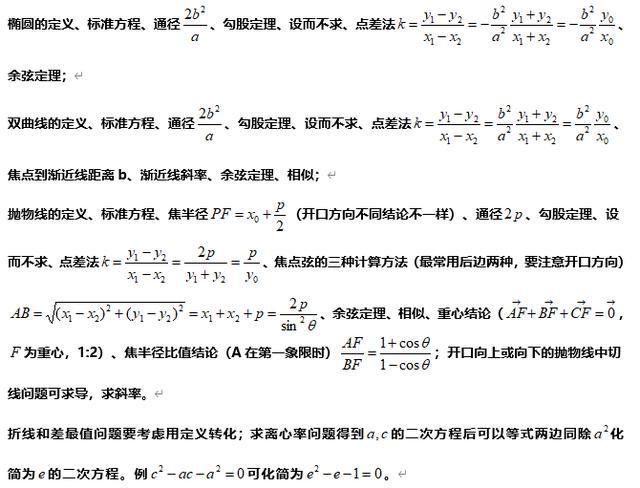 「数学」2020高考数学最可能考的50道题！别问为什么，近9年考点太有规律