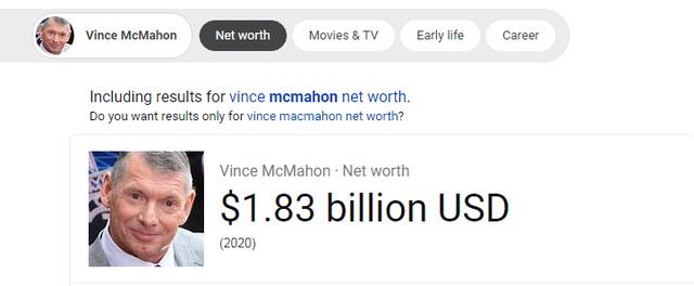 「wwe」75岁WWE老板，创业6周被迫叫停，3重要因素助他拥有18.3亿净资产