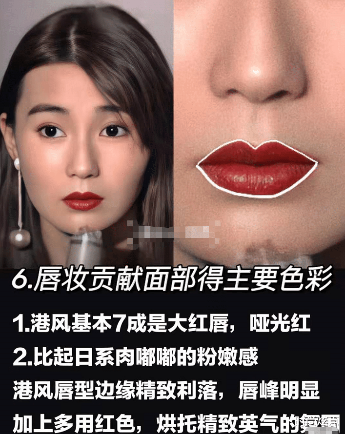 眼线|圆脸女生只能走可爱风？不妨看一下张曼玉，港风妆容满满英气感