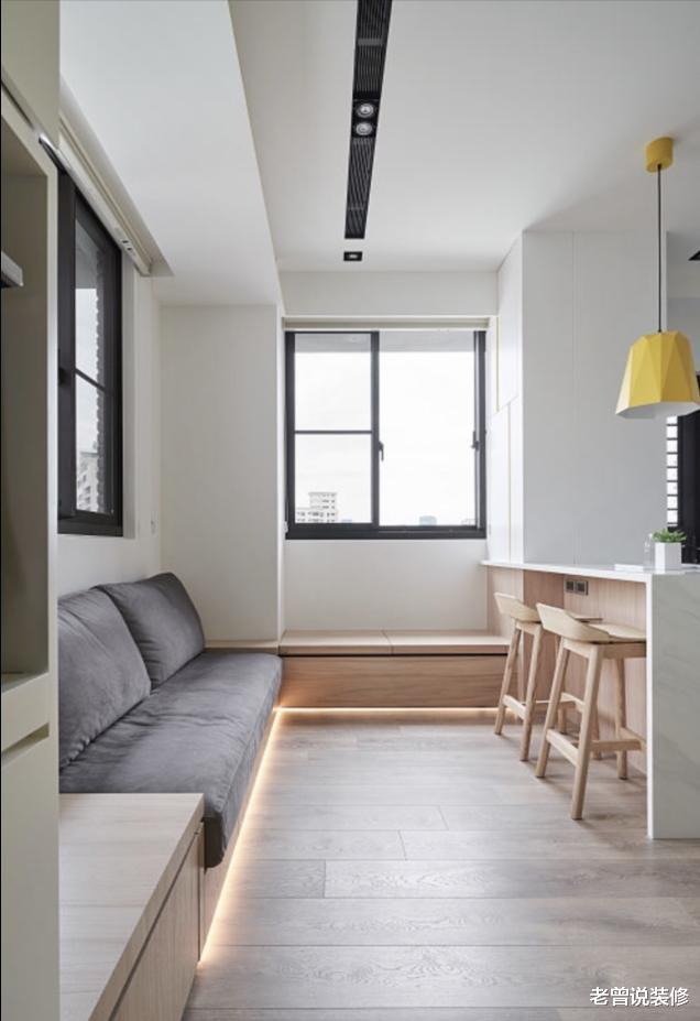 ▲40㎡两房一厅，全屋打满柜子，称得到上小户型“教科书”式设计！