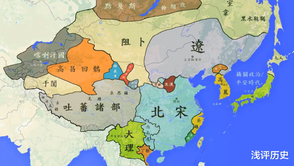 李弥|通过地图看宋元时期的疆域变迁，让你明白国家仅富裕是没有用的