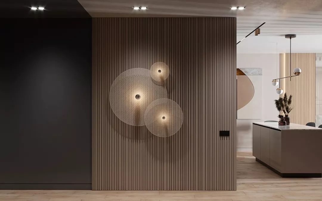 |西安谷空间设计：一厅三室，灰色+木色，高级！