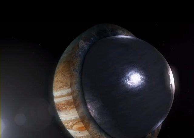 #木星#倘若将木星的气体全部吹走,木星就会消失吗?还是会剩下些什么?