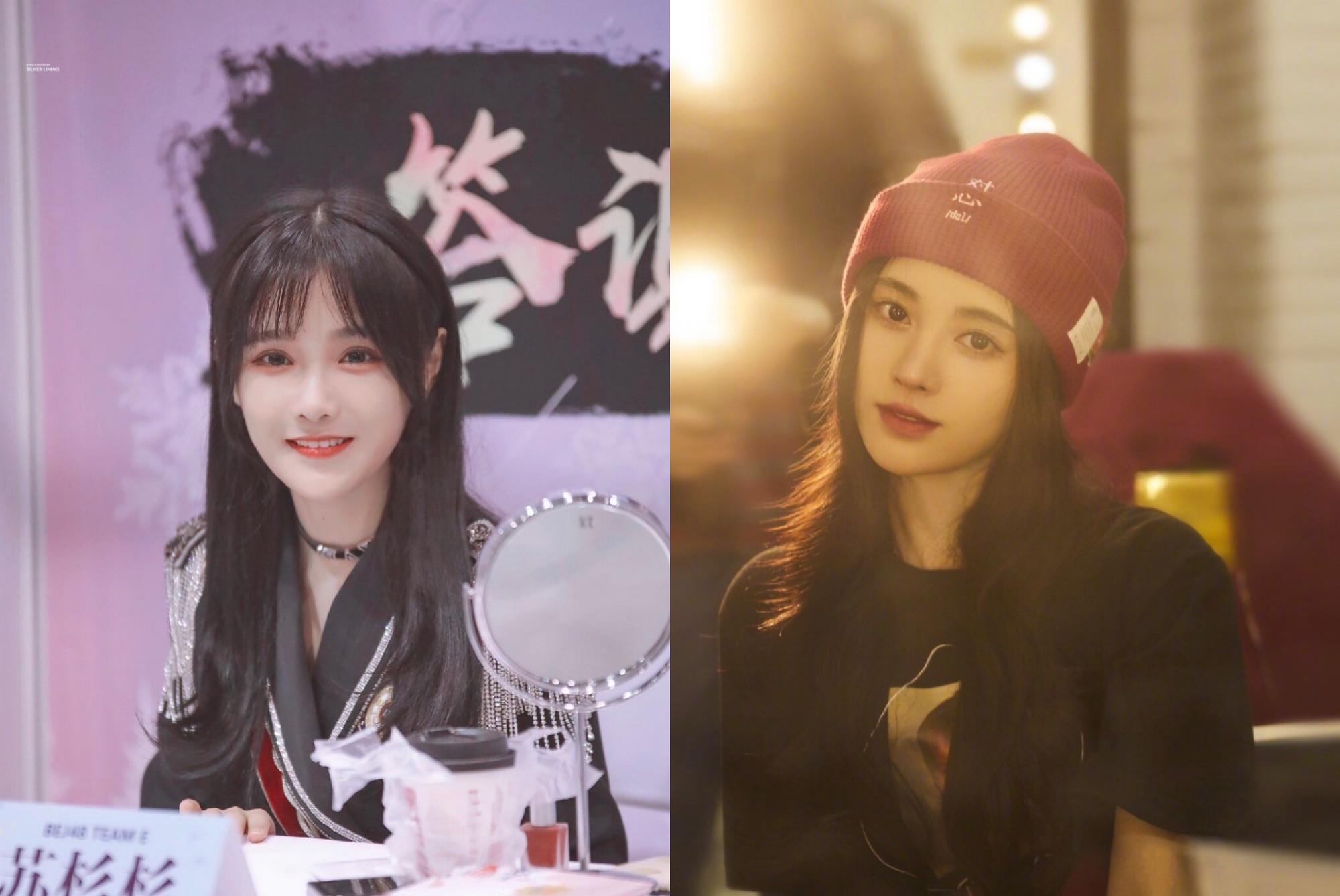 【鞠婧祎】SNH48有4千年美女鞠婧祎和4万年美女苏杉杉！网友：一个比一个假