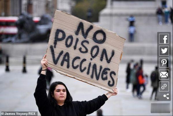 死亡破5萬！英國上千人反疫苗遊行：讓首相先接種-圖3