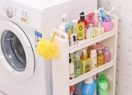 |她把卫生间每一寸用到了极致，巴掌大的地方打理的井井有条，真棒！