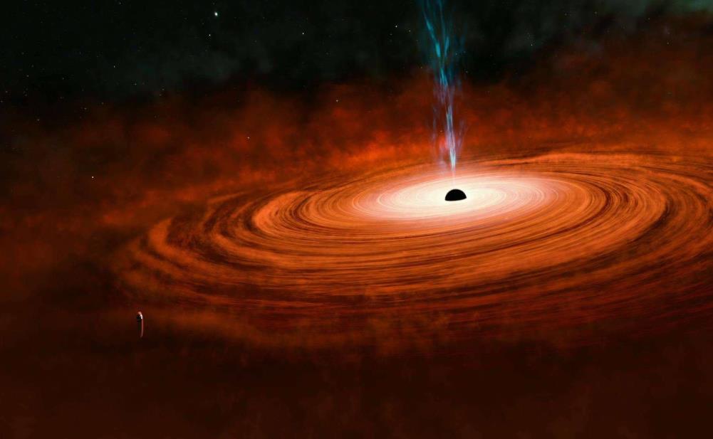 黑洞▲放大10亿倍，黑洞相撞的声音，比禁曲《黑色星期五》还恐怖