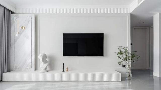 @116㎡简约风极简装修，大方质感，朴实无法，设计体现高级感